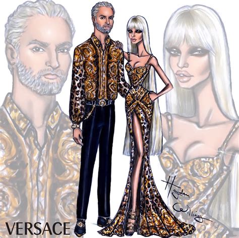 versace coming out|Versace fashion sketches.